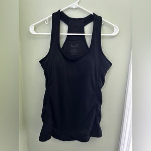Black tennis tank